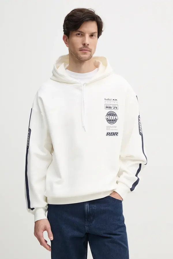 Red Bull Racing x Pepe Jeans Pulover Red Bull Racing x Pepe Jeans LOGO STACK HOODY