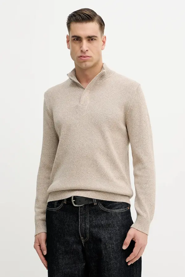 Hackett London Pulover s primesjo kašmirja Hackett London