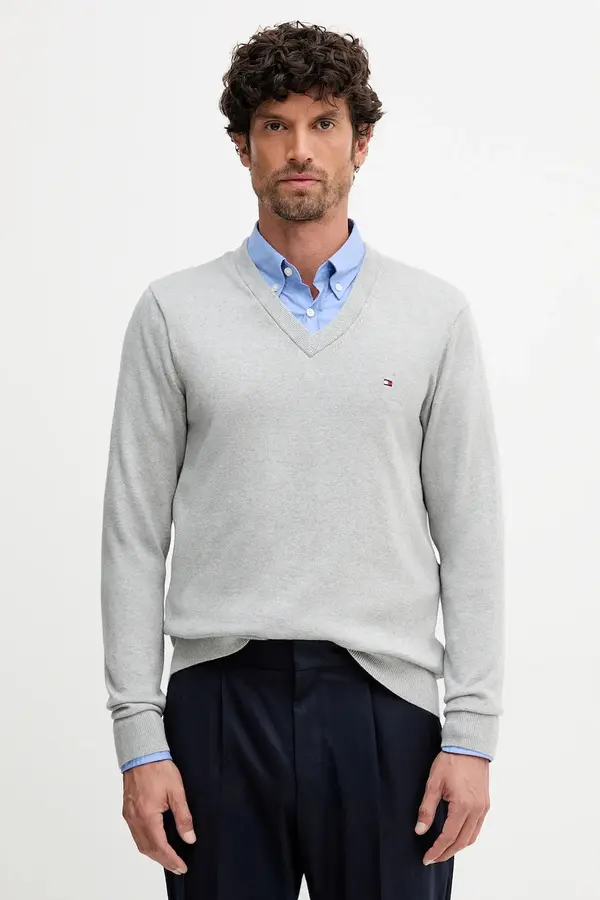 Tommy Hilfiger Pulover s primesjo kašmirja Tommy Hilfiger