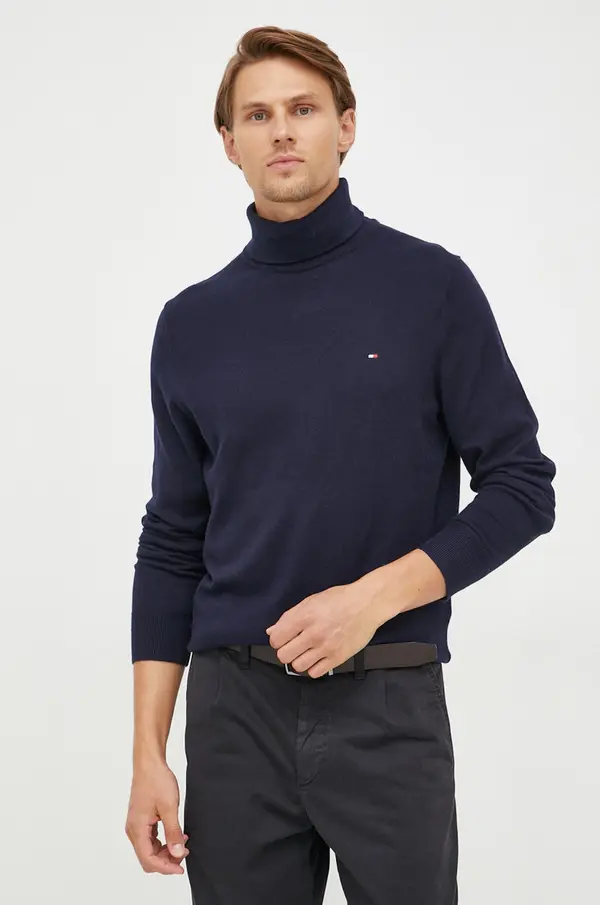 Tommy Hilfiger Pulover s primesjo kašmirja Tommy Hilfiger