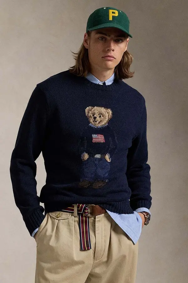 Polo Ralph Lauren Pulover s primesjo lanu Polo Ralph Lauren