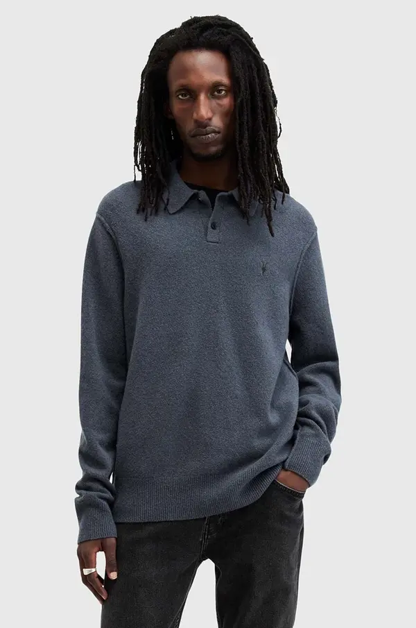 AllSaints Pulover s primesjo volne AllSaints STATTEN