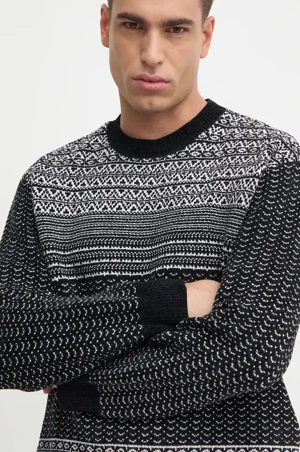Armani Exchange Pulover s primesjo volne Armani Exchange