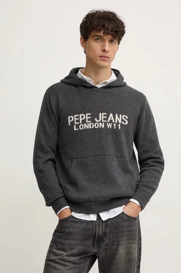 Pepe Jeans Pulover s primesjo volne Pepe Jeans CARSON