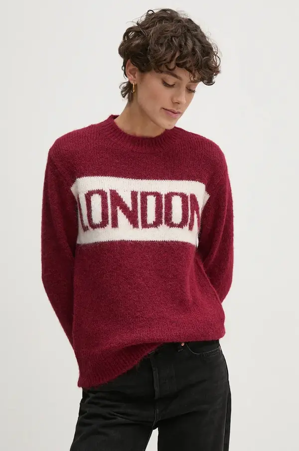 Pepe Jeans Pulover s primesjo volne Pepe Jeans HILDA