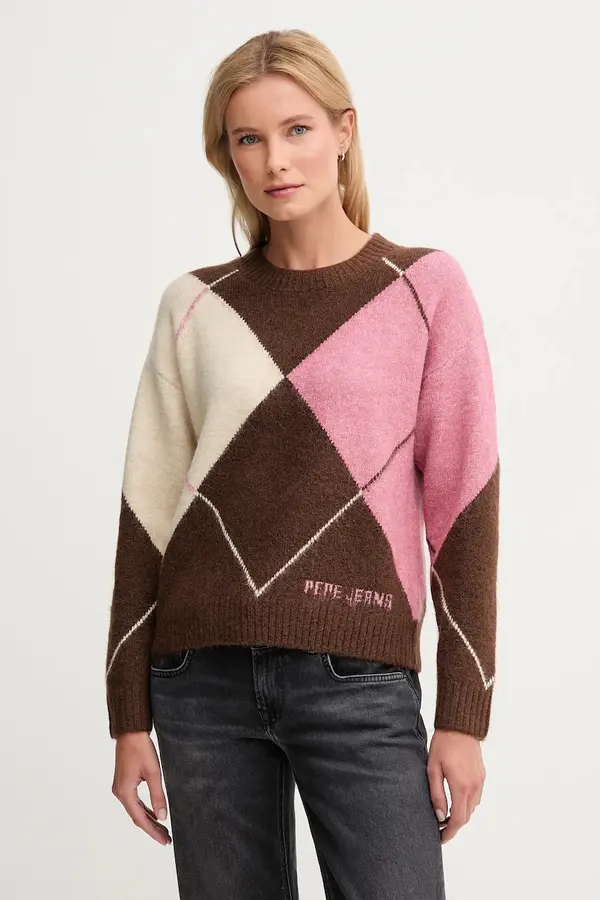 Pepe Jeans Pulover s primesjo volne Pepe Jeans
