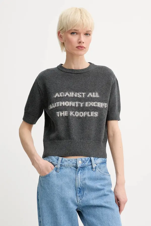 The Kooples Pulover s primesjo volne The Kooples