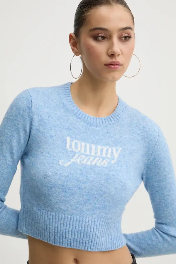 Tommy Jeans Pulover s primesjo volne Tommy Jeans