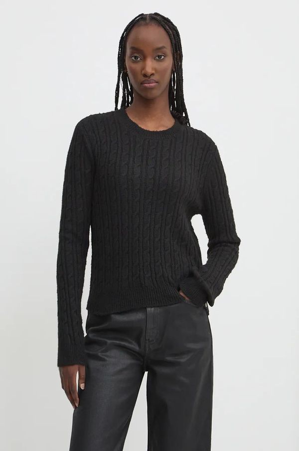 Superdry Pulover Superdry ženski, črna barva, W6110565A-02A