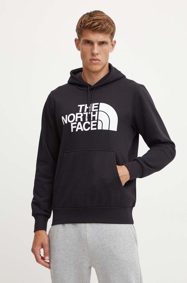 The North Face Pulover The North Face Easy Hoodie moški, črna barva, s kapuco, NF0A89FFJK31