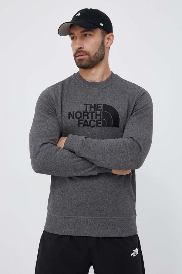 The North Face Pulover The North Face moška, siva barva