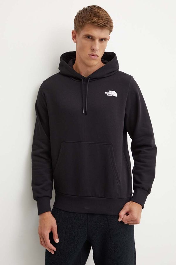 The North Face Pulover The North Face Simple Dome Hoodie moški, črna barva, s kapuco, NF0A89FCJK31