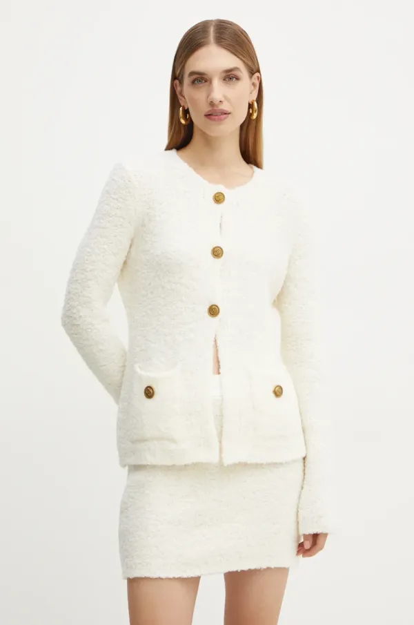 Twinset Pulover Twinset ženska, bež barva, 242TT3490