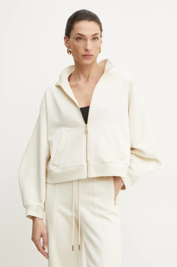 Twinset Pulover Twinset ženski, bež barva, 251TP2481