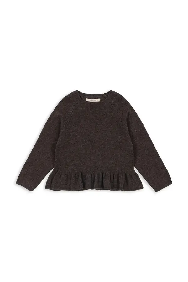 Konges Sløjd Pulover z dodatkom kašmirja Konges Sløjd CATHY KNIT SWEATER