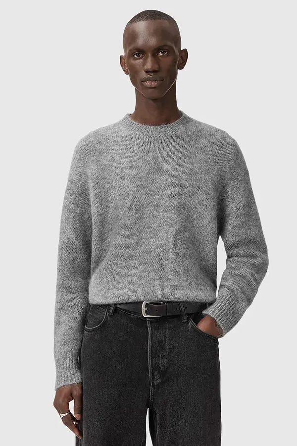 AllSaints Pulover z dodatkom moherja AllSaints COBY