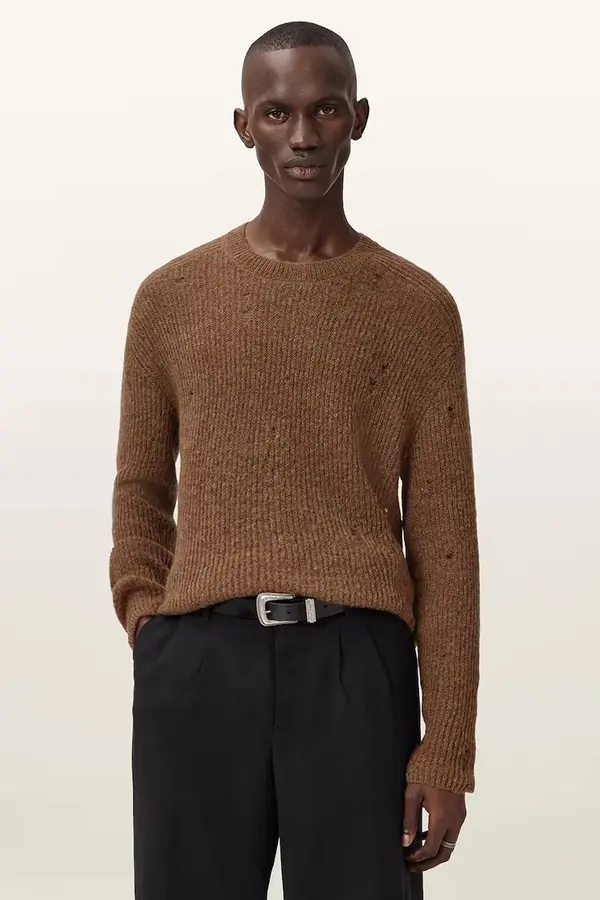 AllSaints Pulover z dodatkom volne AllSaints