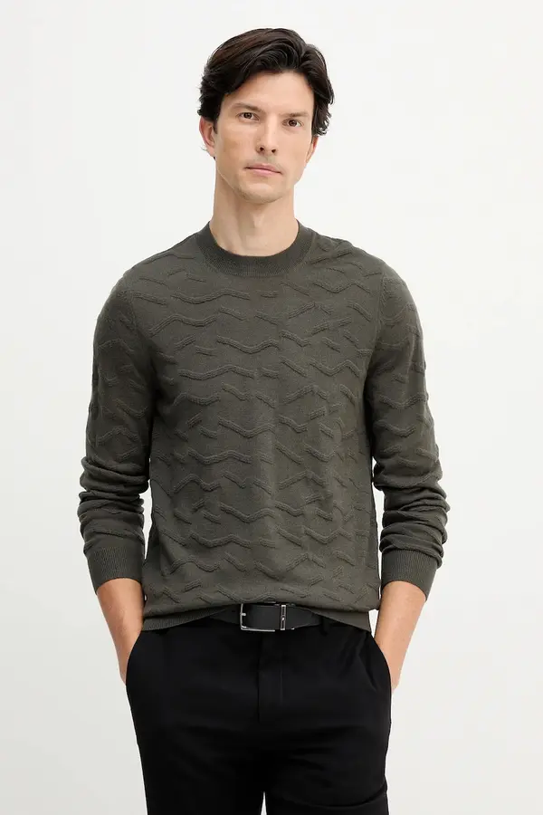 Armani Exchange Pulover z dodatkom volne Armani Exchange