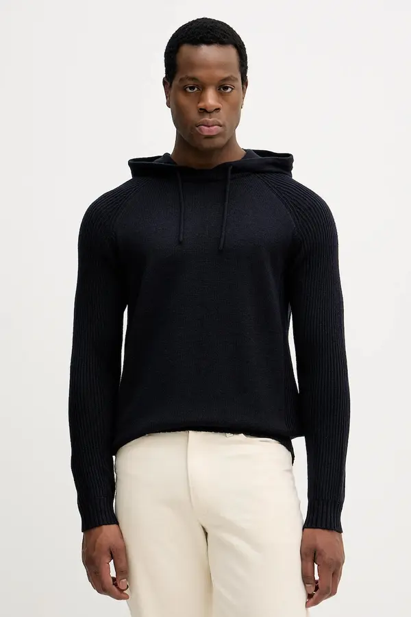 Armani Exchange Pulover z dodatkom volne Armani Exchange