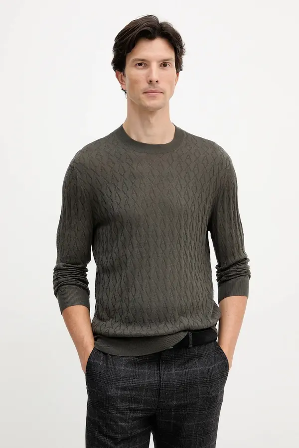 Armani Exchange Pulover z dodatkom volne Armani Exchange