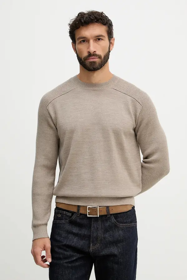 Armani Exchange Pulover z dodatkom volne Armani Exchange