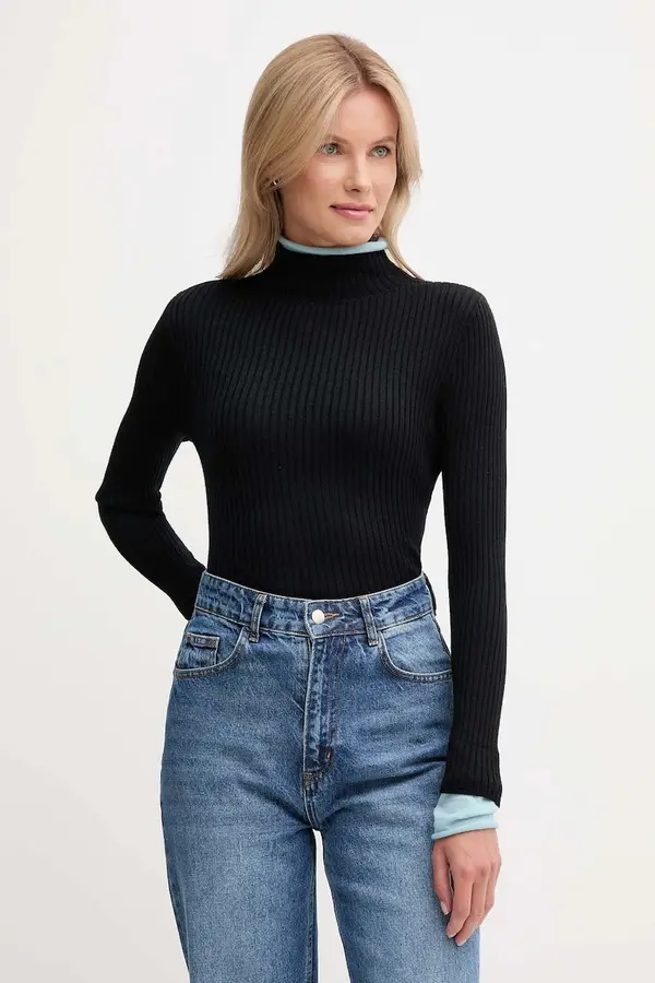 Calvin Klein Jeans Pulover z dodatkom volne Calvin Klein Jeans