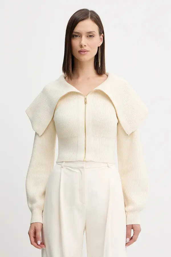 Elisabetta Franchi Pulover z dodatkom volne Elisabetta Franchi