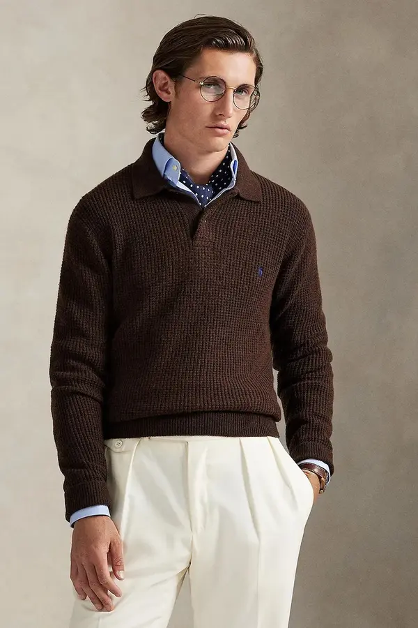 Polo Ralph Lauren Pulover z dodatkom volne Polo Ralph Lauren