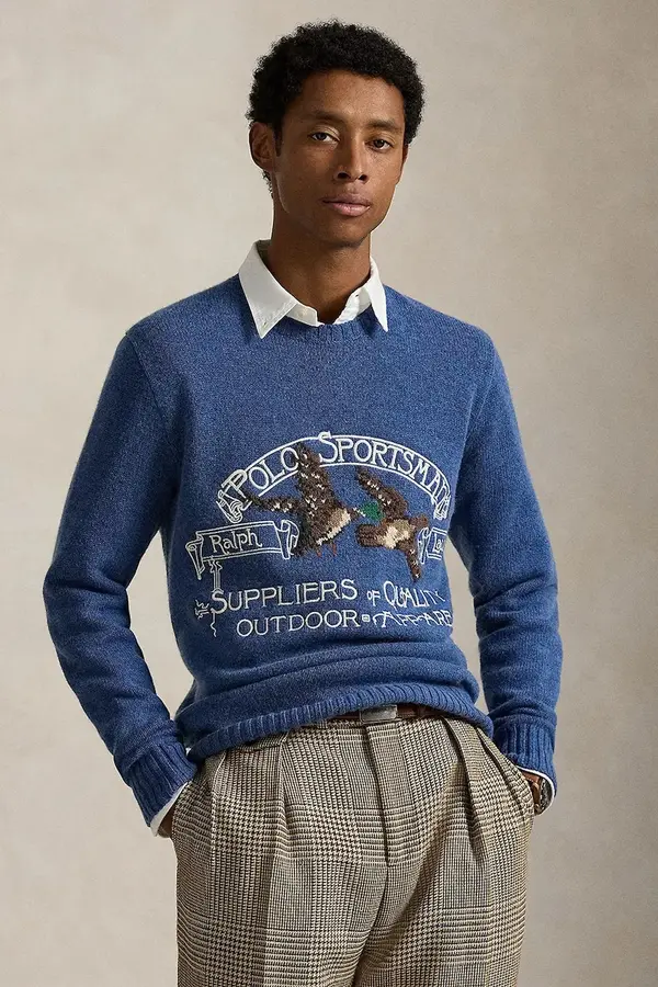 Polo Ralph Lauren Pulover z dodatkom volne Polo Ralph Lauren
