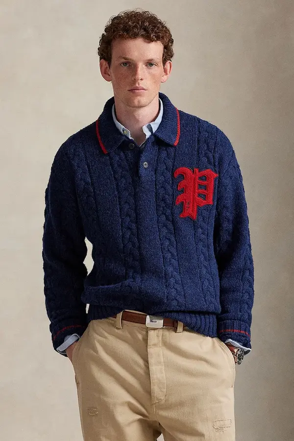 Polo Ralph Lauren Pulover z dodatkom volne Polo Ralph Lauren