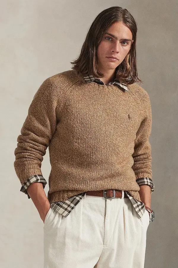 Polo Ralph Lauren Pulover z dodatkom volne Polo Ralph Lauren
