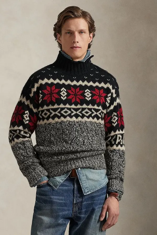 Polo Ralph Lauren Pulover z dodatkom volne Polo Ralph Lauren