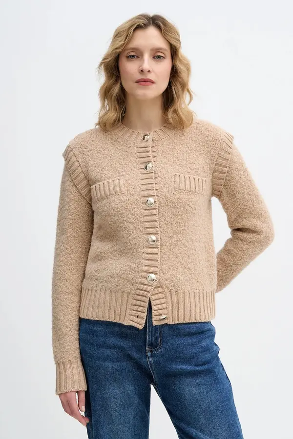 Sisley Pulover z dodatkom volne Sisley