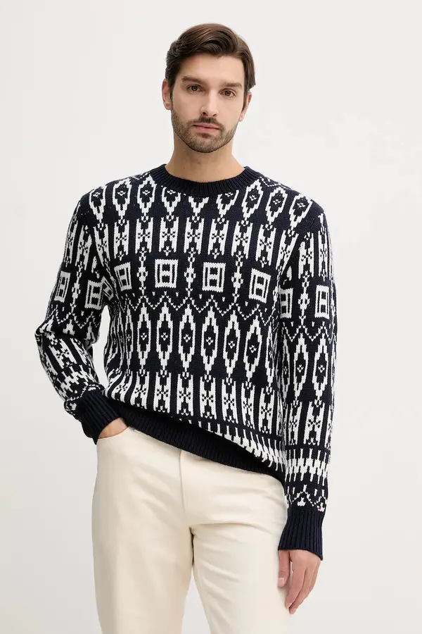 Tommy Hilfiger Pulover z dodatkom volne Tommy Hilfiger