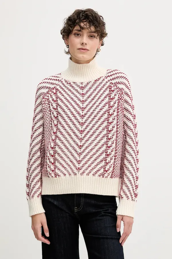 Tommy Hilfiger Pulover z dodatkom volne Tommy Hilfiger