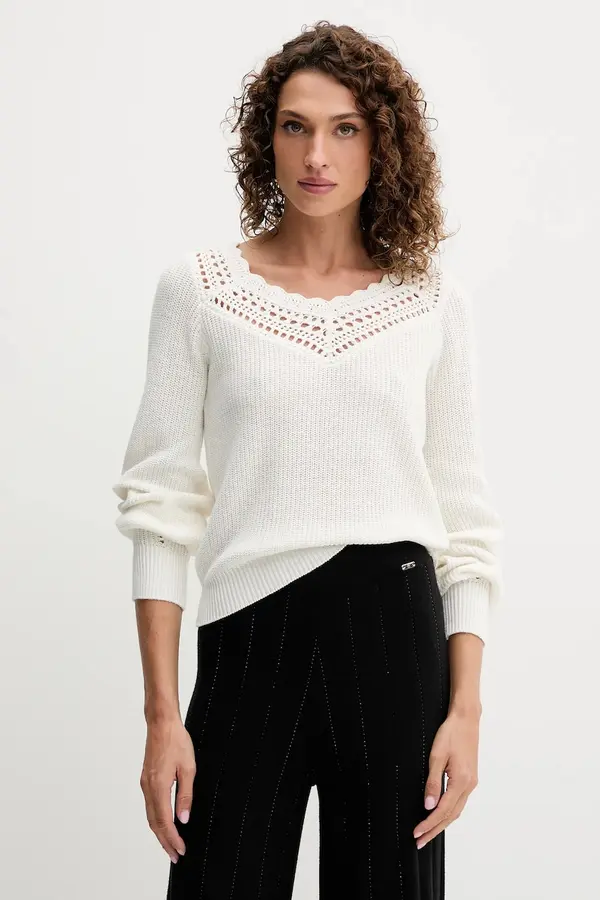 Twinset Pulover z dodatkom volne Twinset