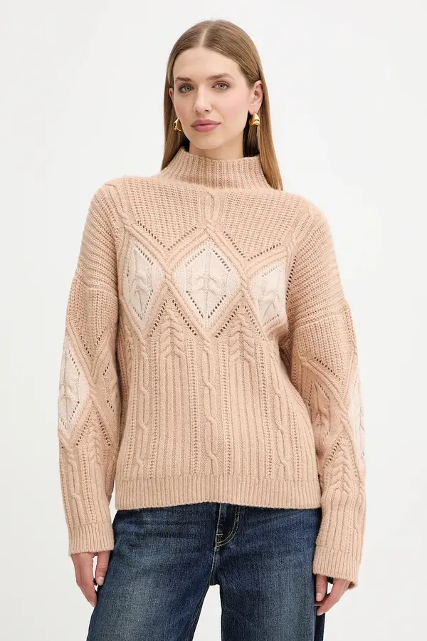 Twinset Pulover z dodatkom volne Twinset