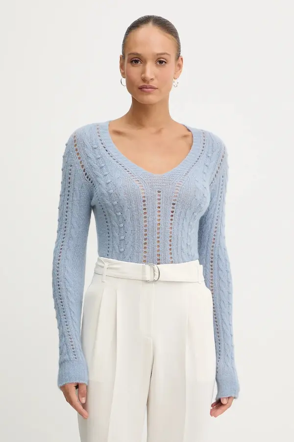 Twinset Pulover z dodatkom volne Twinset