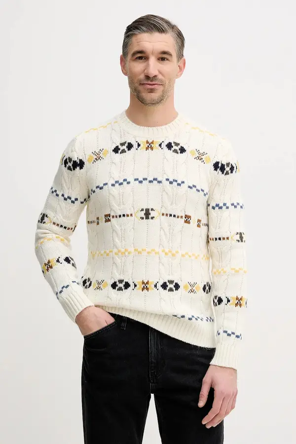 United Colors of Benetton Pulover z dodatkom volne United Colors of Benetton