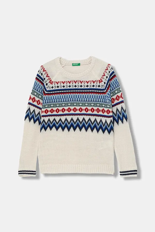 United Colors of Benetton Pulover z dodatkom volne United Colors of Benetton