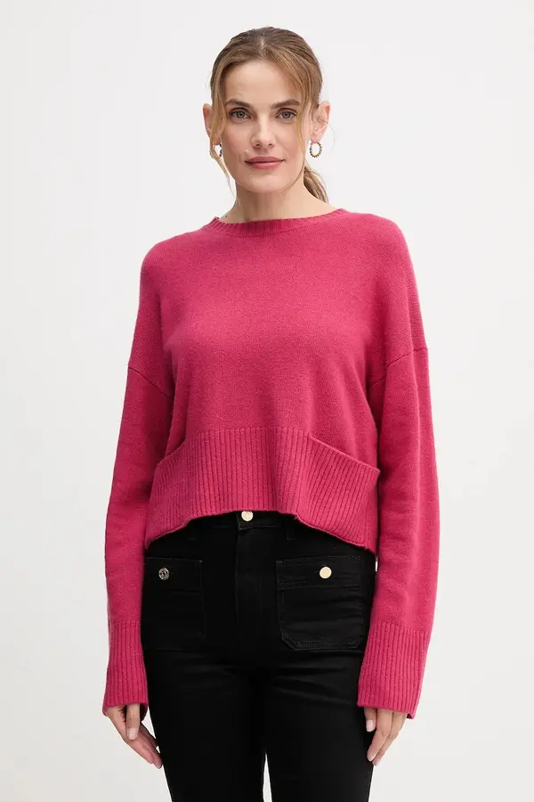 United Colors of Benetton Pulover z dodatkom volne United Colors of Benetton