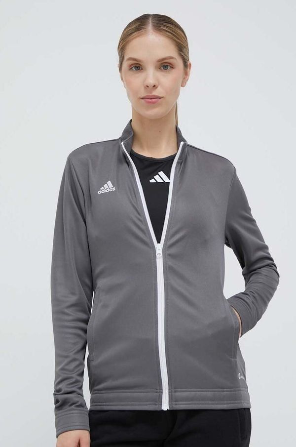 adidas Performance Pulover za vadbo adidas Performance Entrada 22 siva barva