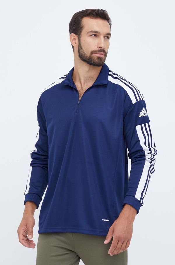 adidas Performance Pulover za vadbo adidas Performance mornarsko modra barva