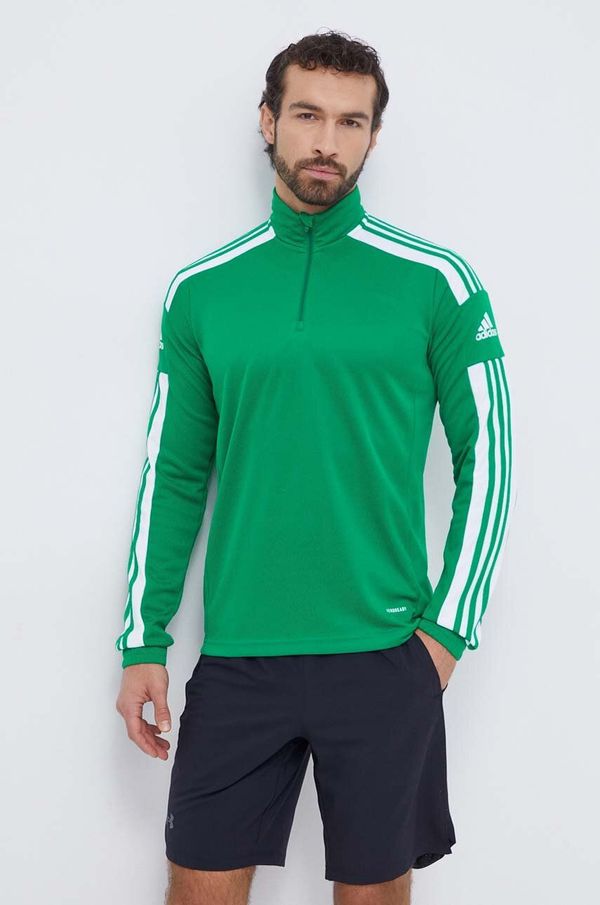 adidas Performance Pulover za vadbo adidas Performance Squadra 21 zelena barva