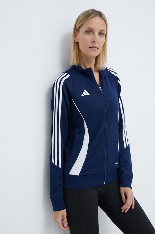 adidas Performance Pulover za vadbo adidas Performance Tiro 24 mornarsko modra barva