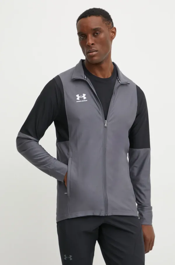 Under Armour Pulover za vadbo Under Armour Challenger siva barva, 1379494