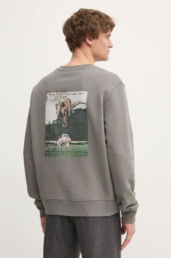 Zadig&Voltaire Pulover ZADIG&VOLTAIRE moški, siva barva, JMSS00251