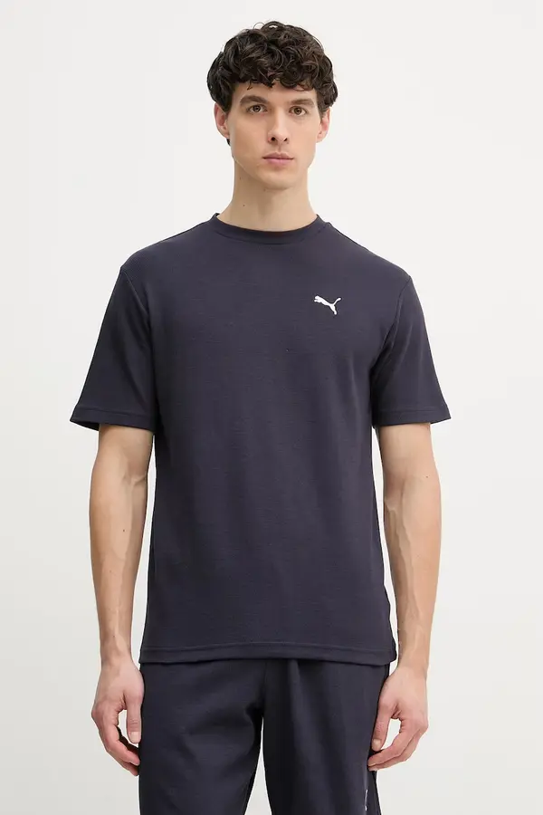 Puma Puma kratka majica moška z bombažem Essential elevated