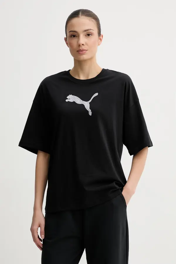 Puma Puma Kratka majica ženska bombažna GRAPHIC