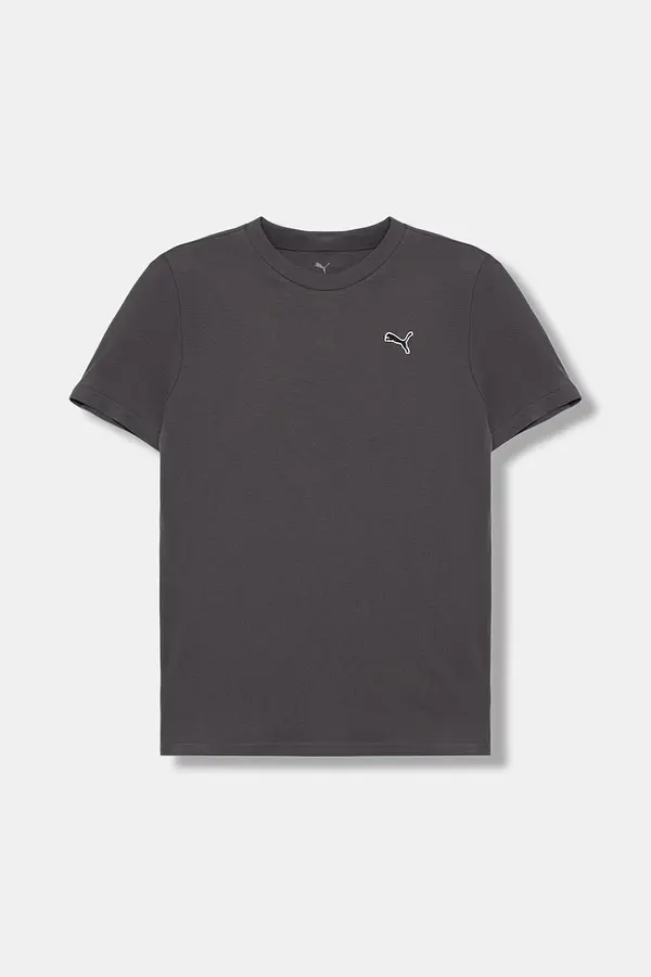 Puma Puma osnovna kratka majica otroška z bombažem CLS BADGE Cat Tee